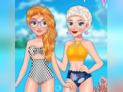 Play Princesses Summer #Vacay Party Game on FOG.COM