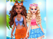 Play Summer Coconut Girl Dress Up Game on FOG.COM